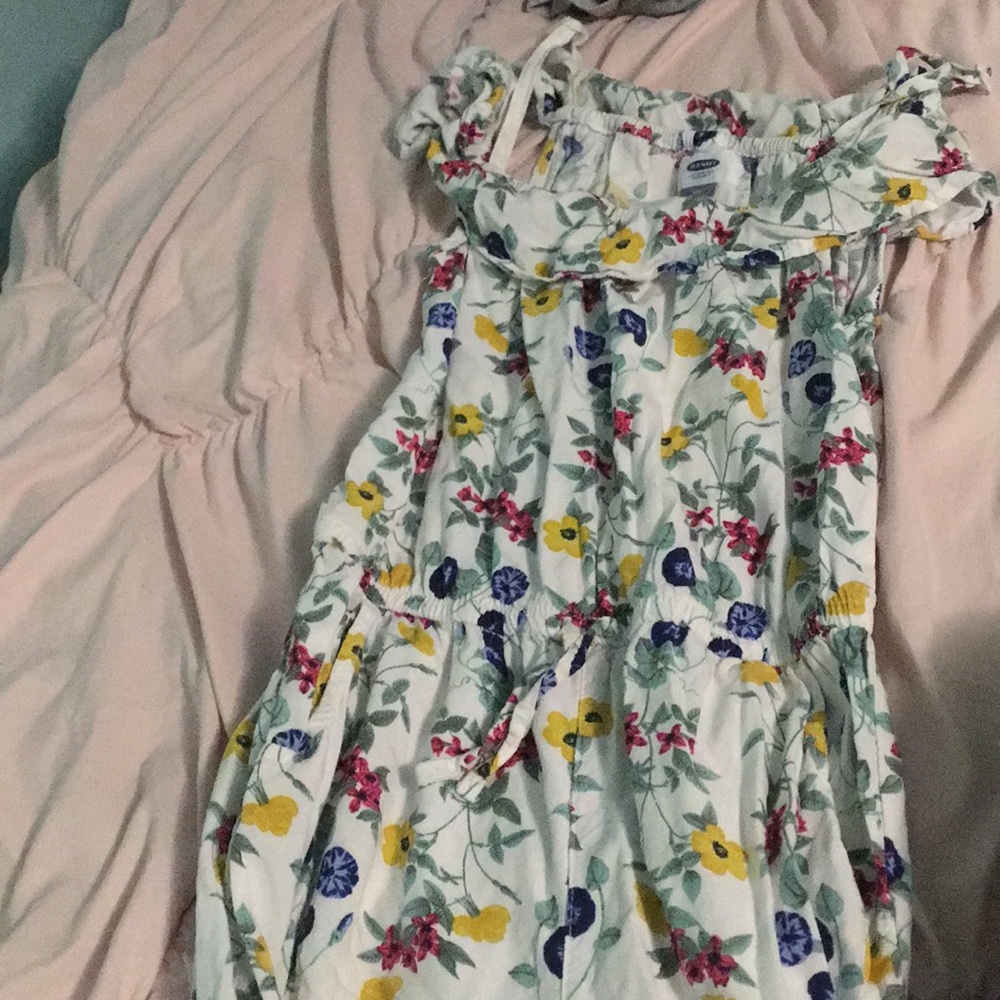 a very Beautiful  floral romper